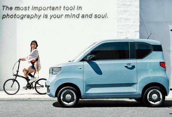 Электрические полностью электрические внедорожники Wuling Hongguang Mini EV 120 ~ 170KM Дальность движения