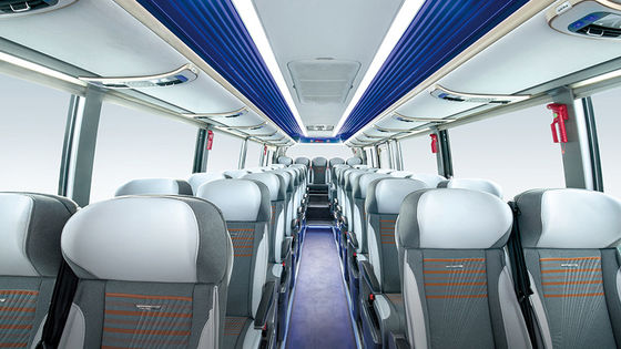 Автобусы 40 мест King Long Travel Coach Сертификат CCC / VCA для аэропорта